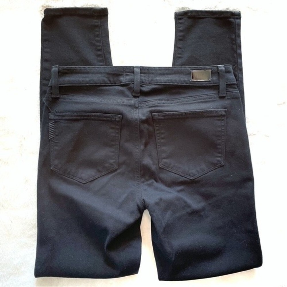 PAIGE | Verdugo Ultra Skinny Jeans Black Shadow EUC 27 - Picture 3 of 9